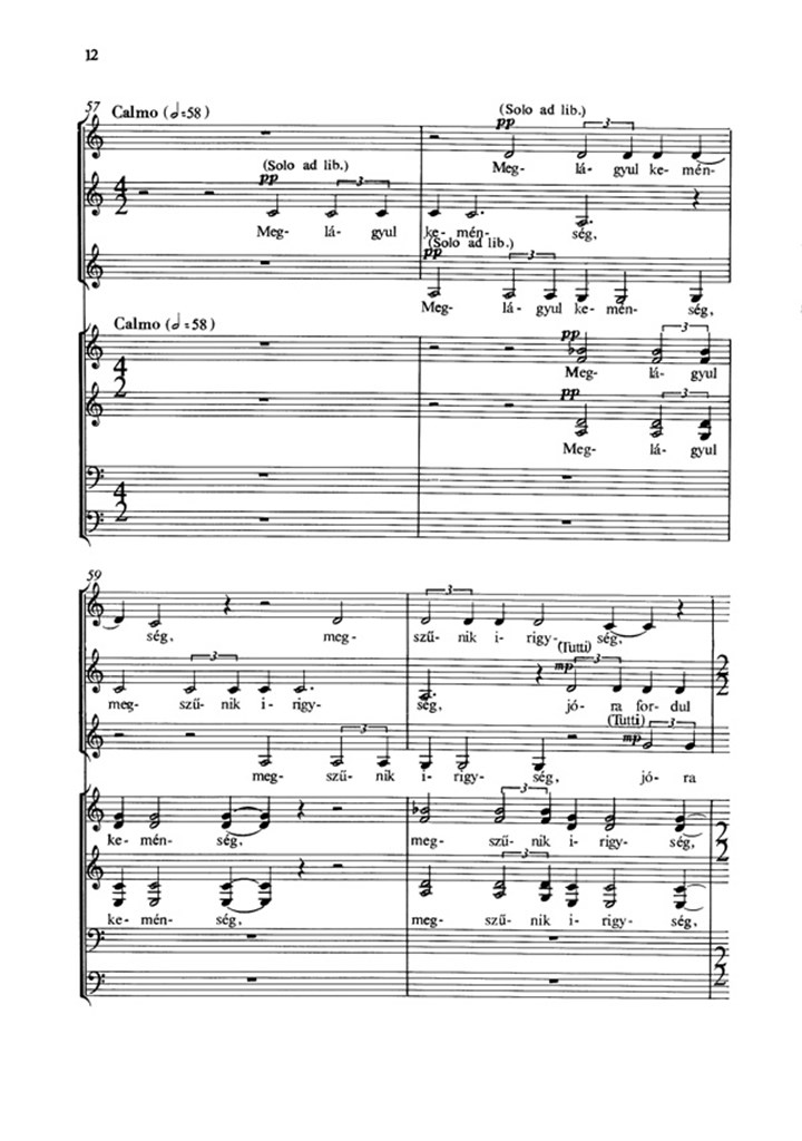 Inventio poetica for double chorus